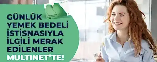 Yemek Bedeli İstisnası