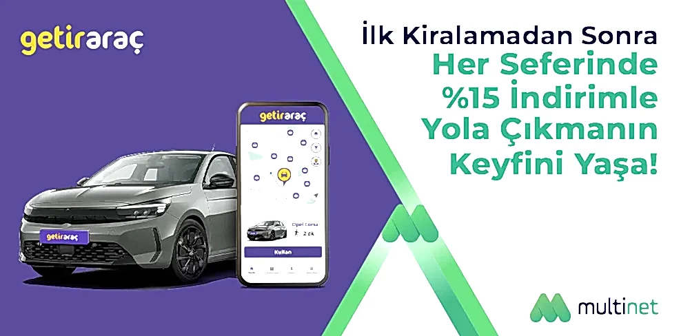 getiraraç'ta İlk Kiralamadan Sonra İndirim